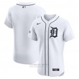 Camiseta Beisbol Hombre Detroit Tigers Elite Primera Blanco