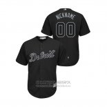 Camiseta Beisbol Hombre Detroit Tigers Personalizada 2019 Players Weekend Nickname Replica Negro