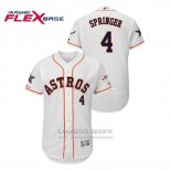 Camiseta Beisbol Hombre Houston Astros George Springer 2019 All Star Flex Base Blanco