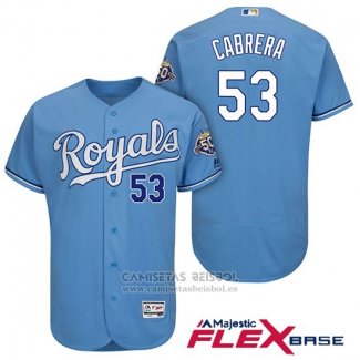 Camiseta Beisbol Hombre Kansas City Royals Melky Cabrera Light Flex Base