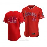 Camiseta Beisbol Hombre Los Angeles Angels Jackie Robinson Day Autentico Rojo