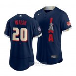 Camiseta Beisbol Hombre Los Angeles Angels Jared Walsh 2021 All Star Autentico Azul