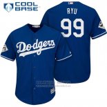 Camiseta Beisbol Hombre Los Angeles Dodgers Hyun Jin Ryu Cool Base