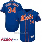 Camiseta Beisbol Hombre New York Mets Jacob Degrom Flex Base Alterno