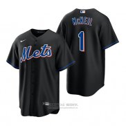 Camiseta Beisbol Hombre New York Mets Jeff Mcneil Replica Alterno Negro