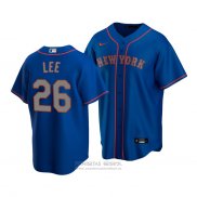 Camiseta Beisbol Hombre New York Mets Khalil Lee Replica Alterno Azul