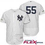 Camiseta Beisbol Hombre New York Yankees 2017 Postemporada Sonny Gray Blanco Flex Base
