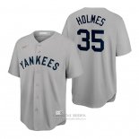 Camiseta Beisbol Hombre New York Yankees Clay Holmes Cooperstown Collection Gris