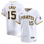 Camiseta Beisbol Hombre Pittsburgh Pirates Oneil Cruz Primera Limited Blanco