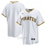 Camiseta Beisbol Hombre Pittsburgh Pirates Primera Replica Blanco