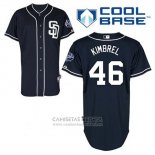 Camiseta Beisbol Hombre San Diego Padres Craig Kimbrel 46 Azul Alterno Cool Base