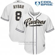 Camiseta Beisbol Hombre San Diego Padres Erick Aybar Blanco Cool Base
