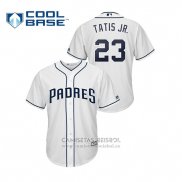 Camiseta Beisbol Hombre San Diego Padres Fernando Tatis Jr. Cool Base Primera Blanco