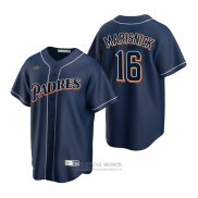 Camiseta Beisbol Hombre San Diego Padres Jake Marisnick Cooperstown Collection Azul