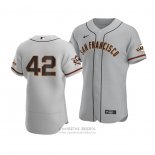 Camiseta Beisbol Hombre San Francisco Giants Jackie Robinson Day Autentico Gris