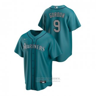 Camiseta Beisbol Hombre Seattle Mariners Dee Gordon Replica Alterno Verde