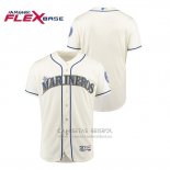 Camiseta Beisbol Hombre Seattle Mariners Hispanic Heritage Flex Base Crema