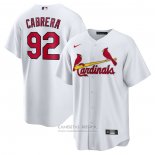 Camiseta Beisbol Hombre St. Louis Cardinals 2017 Estrellas y Rayas Kolten Wong Blanco Flex Base