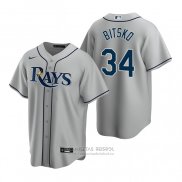 Camiseta Beisbol Hombre Tampa Bay Rays Nick Bitsko Road Replica 2020