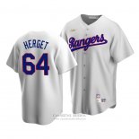 Camiseta Beisbol Hombre Texas Rangers Jimmy Herget Cooperstown Collection Primera Blanco