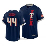 Camiseta Beisbol Hombre Texas Rangers Kyle Gibson 2021 All Star Replica Azul