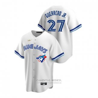 Camiseta Beisbol Hombre Toronto Blue Jays Vladimir Guerrero Jr. Cooperstown Collection Primera Blanco