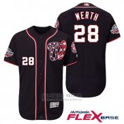 Camiseta Beisbol Hombre Washington Nationals Jayson Werth Azul 2018 All Star Flex Base