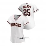 Camiseta Beisbol Mujer Arizona Diamondbacks Archie Bradley 2020 Replica Primera Blanco