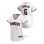 Camiseta Beisbol Mujer Arizona Diamondbacks David Peralta 2020 Replica Primera Blanco