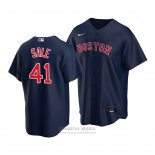 Camiseta Beisbol Nino Boston Red Sox Chris Sale Replica Alterno 2020 Azul