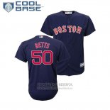 Camiseta Beisbol Nino Boston Red Sox Mookie Betts Cool Base Alterno Replica Azul
