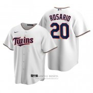 Camiseta Beisbol Nino Minnesota Twins Eddie Rosario Replica Primera Blanco