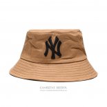 Sombrero Pescador New York Yankees Caqui