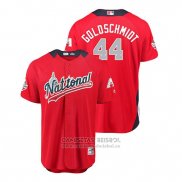 Camiseta Beisbol Hombre All Star Diamondbacks Paul Goldschmidt 2018 Home Run Derby National League Rojo