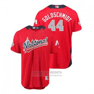 Camiseta Beisbol Hombre All Star Diamondbacks Paul Goldschmidt 2018 Home Run Derby National League Rojo