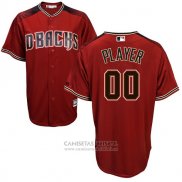 Camiseta Beisbol Hombre Arizona Diamondbacks Personalizada Rojo