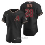 Camiseta Beisbol Hombre Arizona Diamondbacks Seth Beer Autentico Alterno Negro