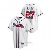 Camiseta Beisbol Hombre Atlanta Braves Austin Riley 2020 Replica Primera Blanco
