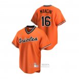 Camiseta Beisbol Hombre Baltimore Orioles Trey Mancini Cooperstown Collection Alterno Naranja
