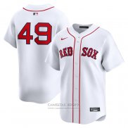 Camiseta Beisbol Hombre Boston Red Sox Tim Wakefield Primera Limited Blanco