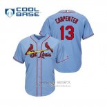 Camiseta Beisbol Hombre Cardinals Matt Carpenter Cool Base Alterno Horizon Blue