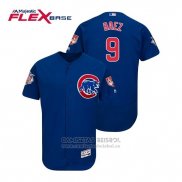 Camiseta Beisbol Hombre Chicago Cubs Javier Baez Flex Base Entrenamiento de Primavera 2019 Azul