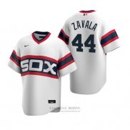 Camiseta Beisbol Hombre Chicago White Sox Seby Zavala Cooperstown Collection Primera Blanco