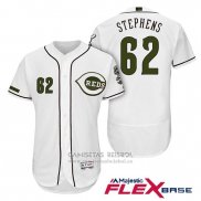 Camiseta Beisbol Hombre Cincinnati Reds 62 Jackson Stephens 2018 Alterno Autentico Flex Base