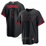 Camiseta Beisbol Hombre Cincinnati Reds Joe Morgan 2023 City Connect Replica Negro