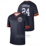 Camiseta Beisbol Hombre Detroit Tigers Miguel Cabrera Cooperstown Collection Legend Azul