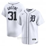 Camiseta Beisbol Hombre Detroit Tigers Riley Greene Primera Limited Blanco