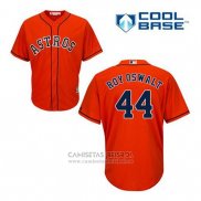 Camiseta Beisbol Hombre Houston Astros Roy Oswalt 44 Naranja Alterno Cool Base