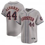Camiseta Beisbol Hombre Houston Astros Yordan Alvarez Segunda Limited Gris