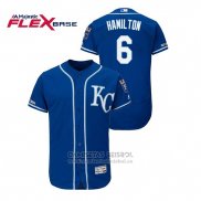 Camiseta Beisbol Hombre Kansas City Royals Billy Hamilton Flex Base Azul